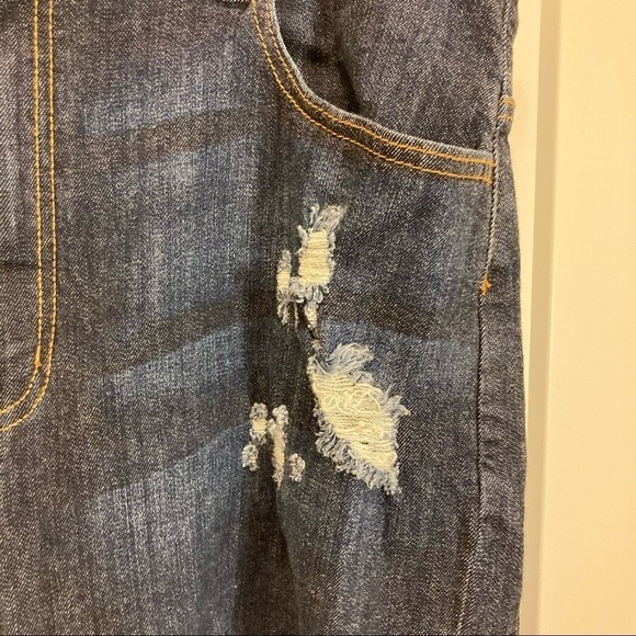 MAP Sz 3X Most  Attractive People Destroyed Jeans Mid Wash Super High Rise - Picture 4 of 10